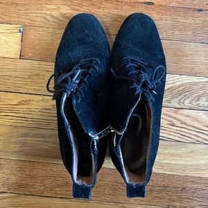 Madewell Zip up Booties Size 8.5